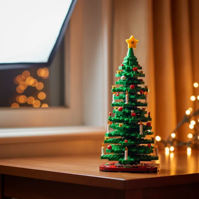 LEGO Icons 40573 Choinka 2w1 – Świąteczna Dekoracja z Klocków | Kolekcjonerski Zestaw na Prezent